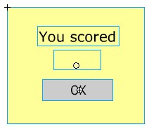 score popup symbol