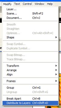 distribute to layers