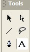 choose text tool